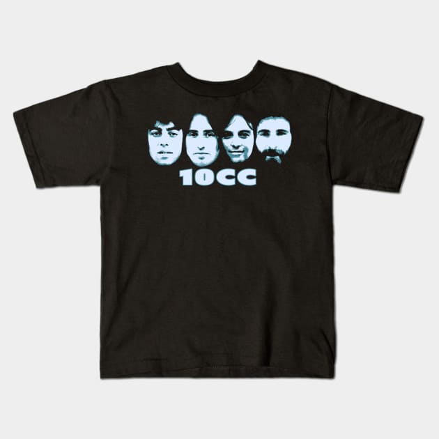 10cc Kids T-Shirt by MichaelaGrove